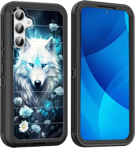 Vista 133 de Funda para Galaxy A15 5G, cuerpo completo, protección contra caídas, a prueba de polvo, resistente de 3 capas, militar, resistente, duradera