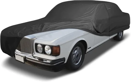 Vista 52 de iCarCover Funda de automóvil personalizada de alta calidad para Bentley 1952-1955 Tipo R resistente, impermeable, para todo tipo de clima, lluvia