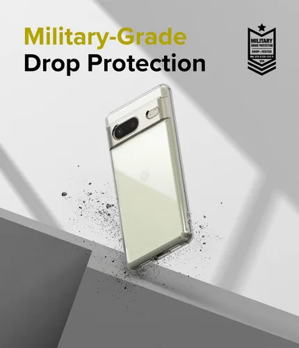 Vista 4 de Ringke Fusion - Funda para Google Pixel 7 [resistente al aceite y a la suciedad] tecnología antihuellas que evita manchas grasas, funda
