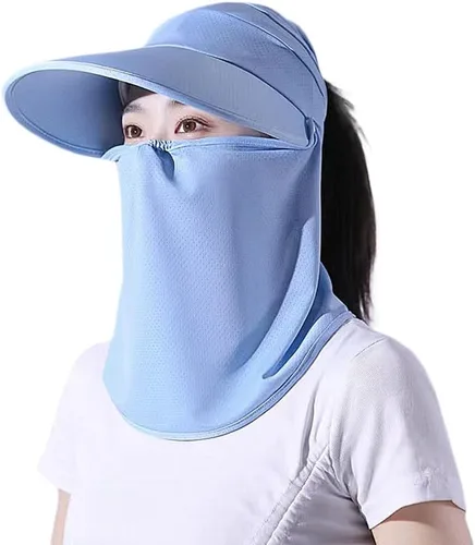 Vista 10 de Protección solar UPF 50+ para exteriores, impermeable, transpirable, para el cuello, plegable, para hombres y mujeres Sun Hat2-negro