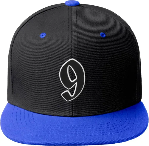 Vista 619 de Daxton Gorra clásica con visera de billete plano con letras del alfabeto inglés antiguo de la A a la Z