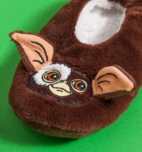 Vista 3 de TruffleShuffle Gremlins Gizmo - Calcetines tipo pantufla, Marrón
