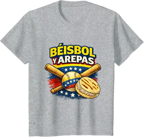 Vista 39 de Camiseta Beisbol y Arepas Venezuelas Baseball Pride Team 2026