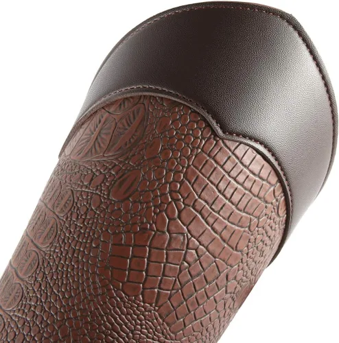 Vista 6 de HZMAN Leather Gauntlet Wristband Medieval Arm Armor Viking Arm Guards Bracers for Men Women