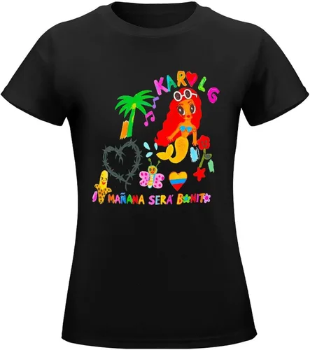 Vista 5 de Karols G Shirt Manana Sera Bonito Camiseta para Mujer