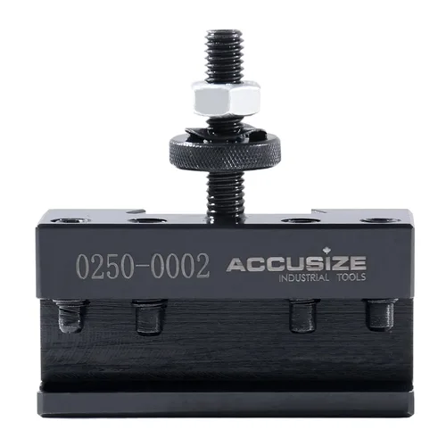 Vista 9 de Accusize Industrial Tools - Portaherramienta de cambio rápido para taladrado, torneado y rectificado, capacidad máxima de 1 pulgada, estilo No 2