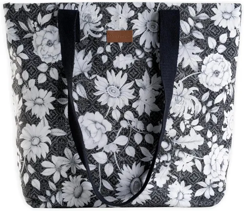 Vista 33 de Maison d' Hermine - Bolsa de lona de algodón reutilizable para mujeres, con asa para el hombro, bolsas a granel para compras y viajes
