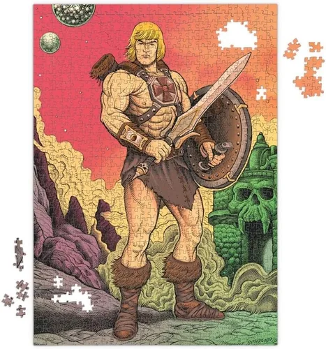 Vista 8 de Mondo Games Masters of The Universe: He-Man - Rompecabezas premium de 1000 piezas