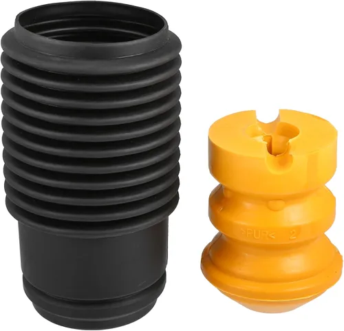 Vista 4 de uxcell Juego de 2 cubiertas antipolvo para amortiguador, repuesto para BMW 128i 2008-2013 No.31336771380