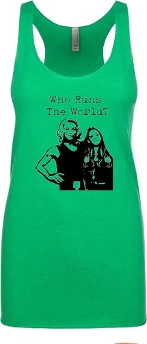 Vista 16 de Women's Graphic Racerback Tank Top, Gift for Her, Shirts with Sayings
