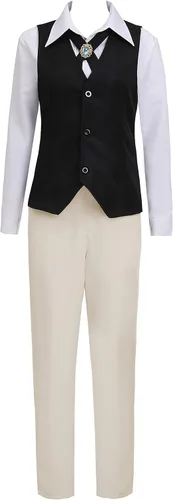 Vista 3 de Anime Dazai Osamu Cosplay Costume Outfit US