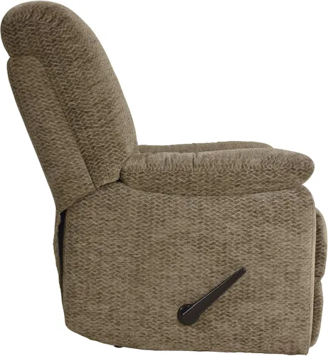 Vista 5 de Homelegance Silla reclinable manual, marrón