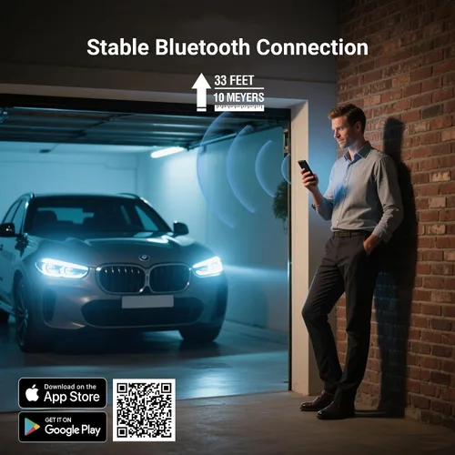 Vista 8 de GOOLOO DEEPSCAN DS100 Escáner OBD2 Bluetooth, herramienta de diagnóstico de todo el sistema, lector de códigos de coche para iOS y Android, 6+