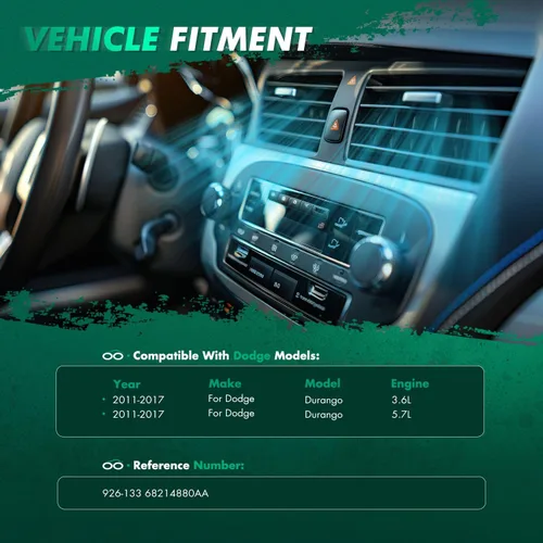 Vista 3 de SCITOO Repuesto de actuador de puerta de mezcla de calentador HVAC para Dodge para Durango 2011-2017, para Jeep para Grand Cherokee 2011-2017