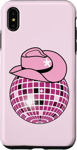Vista 11 de Cowboy Hat Disco Ball Pink Cowgirl Case for iPhone 17