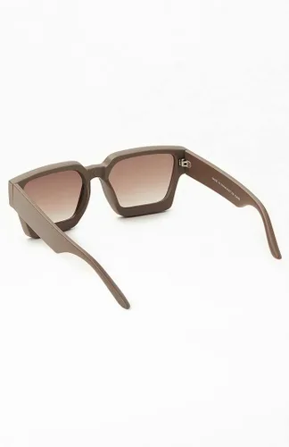 Vista 2 de PacSun Gafas de sol con montura cuadrada de carbón