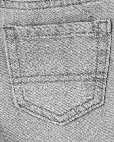 Vista 3 de The Children's Place Jeans ajustados básicos para bebés y niños pequeños, paquete múltiple