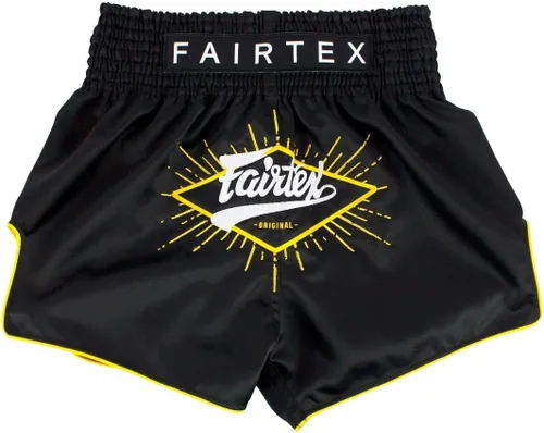 Vista 42 de Fairtex Pantalones cortos de boxeo Muay Thai de corte delgado "Kabuki