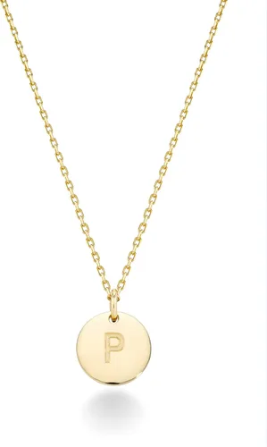Vista 51 de Miabella Italian 925 Sterling Silver Initial Necklace Women Letter Pendant Plata esterlina