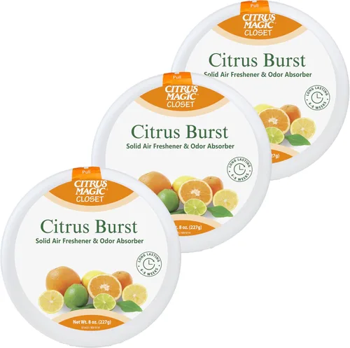 Vista 12 de Citrus Magic Desodorante sólido para armarios, absorbe olores, cedro, 8 onzas, paquete de 1 (616000000)