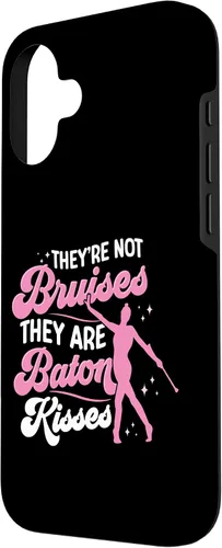 Vista 2 de iPhone 16 Twirler Majorettes They are Baton Kisses Baton Twirling Case