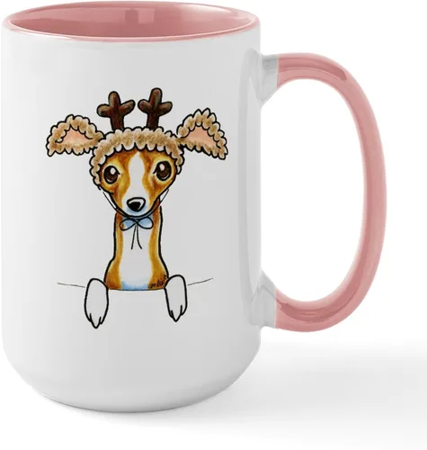 Vista 25 de CafePress Deer Season Closed Large Mug 15 oz (444 ml) Ceramic Coffee Mug