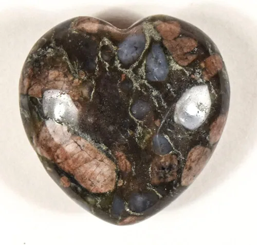 Vista 14 de HQRP-Crystal Corazón Aguamarina Lapislázuli Ágata Cuarzo Calcedonia Mookaita Laradorita Jaspe Aventurina Sodalita Ámbar (Obsidiana Negra)