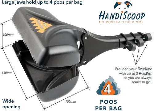 Vista 5 de Easy Walking Pooper Scooper, 15.7 in corto