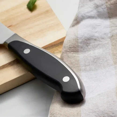 Vista 3 de Henckels Forged Synergy - Cuchillo deshuesador de 5.5 pulgadas, negro/acero inoxidable