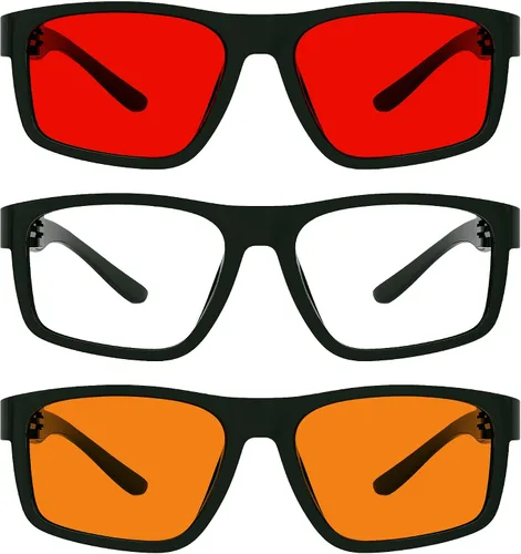 Vista 307 de Eyekepper Gafas de luz azul para hombre y mujer, paquete de 6 lentes Pilot Paquete de 6 color mezclado