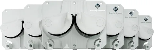 Vista 14 de Gravity Grabber La estantería de pared definitiva para esquís y tablas de snowboard - Se adapta a cualquier esquí o tabla de snowboard - Guarda tus