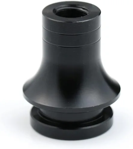 Vista 6 de Perillas de engranaje, retenedor de maletero, conector M12 x 1.25 con 3 adaptadores de rosca M8X 1.25, M10X 1.5, M10X 1.25 (negro) Conector