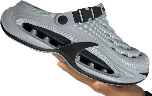 Vista 8 de ASHALI Zuecos unisex para jardín y playa con soporte de arco, zapatos impermeables para hombres y mujeres, sandalias ligeras y cómodas
