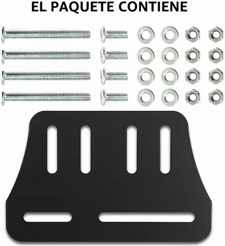 Vista 5 de Adaptador/conector de 2 soportes de marco de cama para cabecero