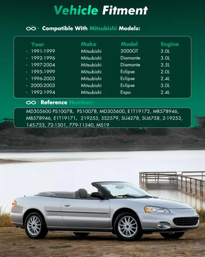 Vista 3 de SCITOO Sensor de presión absoluta del colector MD305600 apto para Mitsubishi para Galant 1996-2003 para Eclipse 1995-2003 para Mirage para Diamante