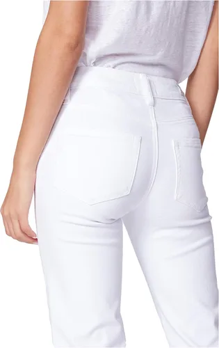 Vista 4 de PAIGE Cindy - Jeans ajustados de tiro alto para mujer