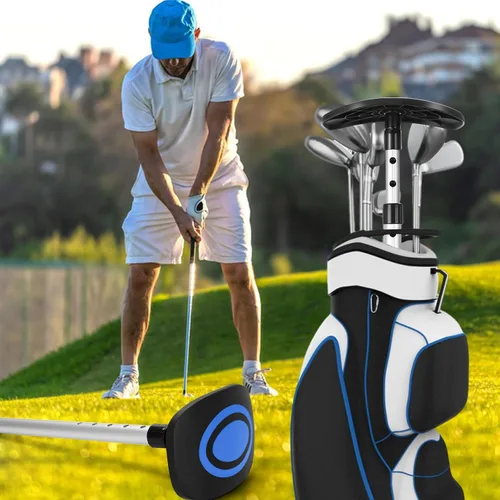 Vista 7 de GearRoot Poste de soporte portátil para bolsa de viaje de golf, protector de cubierta de soporte antiimpacto y varilla de aleación de aluminio