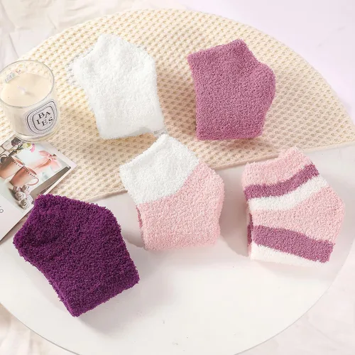 Vista 3 de Zando Calcetines mullidos para mujer, cálidos, esponjosos y acogedores para invierno
