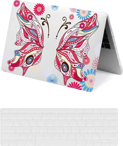 Vista 17 de Funda protectora para MacBook Air 2024 2023 de 15 pulgadas M2 M3 Retina/Touch ID A2941 A3114, carcasa rígida de plástico negro para laptop y León 801