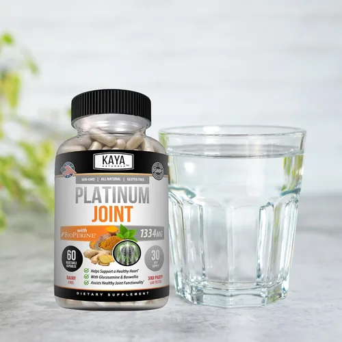 Vista 6 de Kaya Naturals Platino - Nature Made Bioperine, glucosamina, cúrcuma con boswellia, propiedades antioxidantes saludables, curcumina de cúrcuma 1334