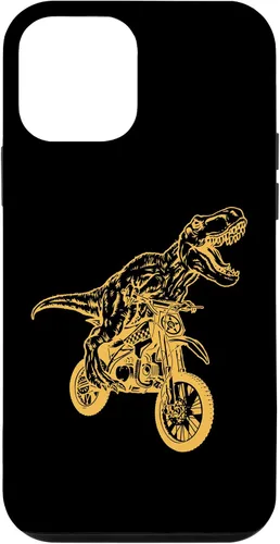 Vista 12 de Carcasa para iPhone 15 Motocross Dinosaur Dirtbike Dino - Dirt Bike Dinosaur
