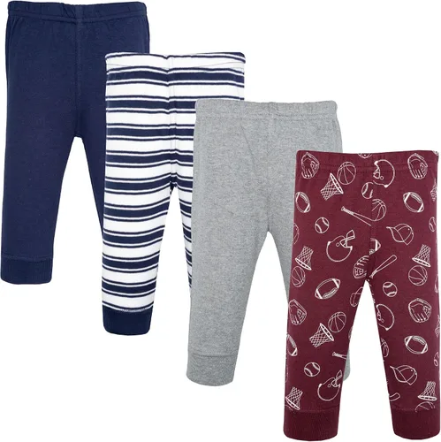 Vista 92 de Hudson Baby - Pantalones y leggings unisex de algodón para bebé 2-Rosa Negro