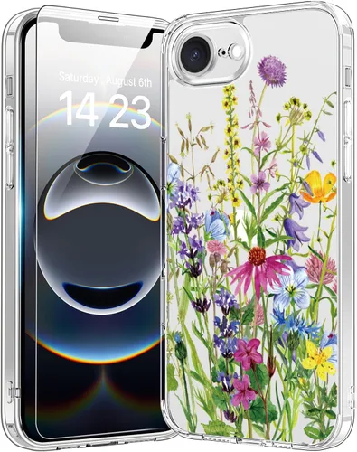 Vista 116 de bicol - Funda protectora a prueba de golpes para iPhone 15 Plus, funda delgada de acrílico transparente y diseños modernos para niña y mujer, 6.7