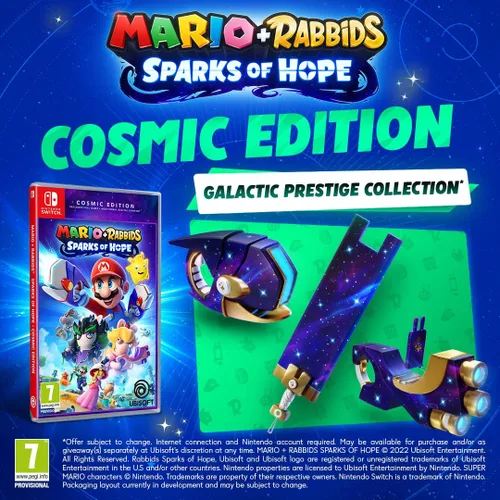 Vista 2 de Mario + Rabbids Sparks Of Hope Cosmic Edition Nintendo Switch