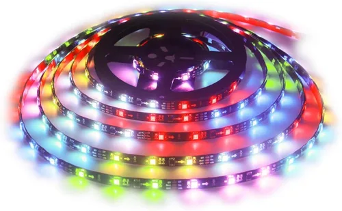 Vista 11 de ALITOVE WS2812B WS2811 Controlador LED direccionable RF remoto inalámbrico Mini controlador 5 ~ 24 V CC para WS2812 WS2811 Dream Color Rainbow RGB