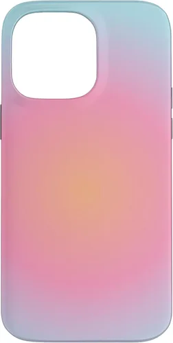 Vista 21 de Gradient Cute Aura Aesthetic Multicolor Moda Mujeres Caso para iPhone 17
