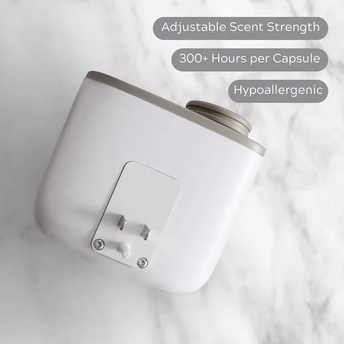 Vista 6 de Recambio de mini difusor para el hogar, funciona con difusor de pared enchufable, colección de hotel de lujo, notas aromáticas de cilantro