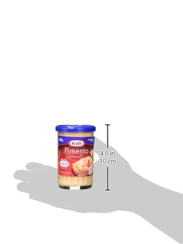 Vista 6 de Kraft Queso para untar, pimiento, 5 onzas