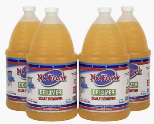 Vista 11 de Nu-Foam Potente removedor de escamas – Disuelve los depósitos de calcio y cal en cuestión de minutos – Sin fórmula exfoliante segura para todas