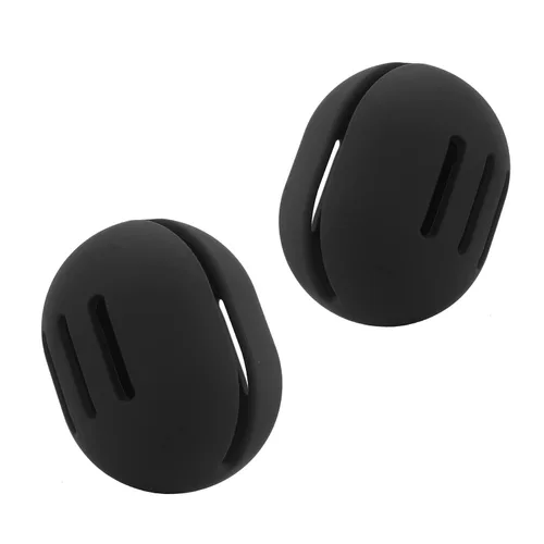 Vista 17 de FERYES Soporte para esponja de maquillaje – Estuche para mezclador de maquillaje de silicona resistente a roturas y ecológico para viajes - Negro